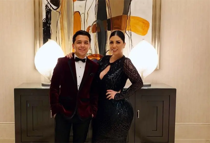 Christian Nodal y su mamá Christian Nodal y su mamá