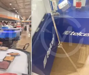 Terror en Chedraui: sujetos armados encañonan a clientes y roban la tienda
