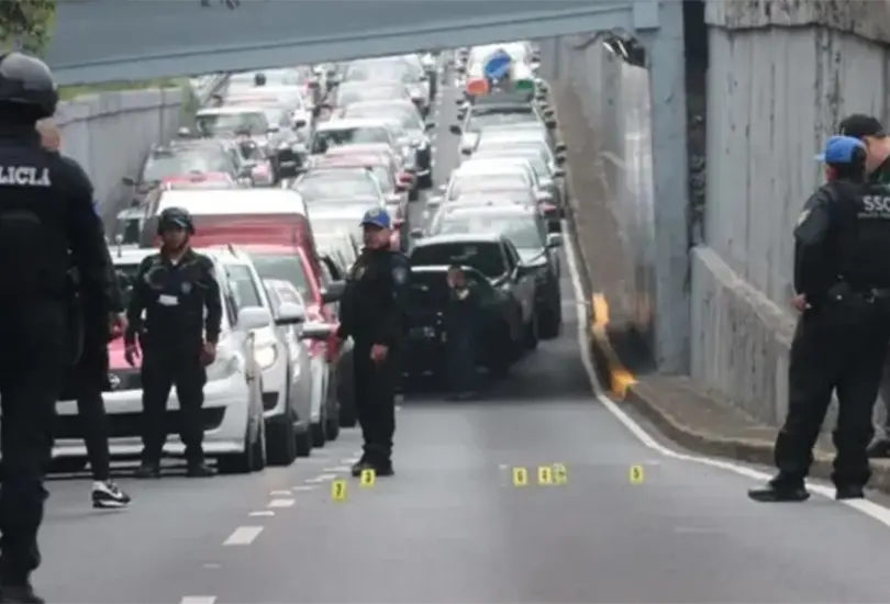 Mapa de los lugares donde hay m&aacute;s asaltos en la CDMX.