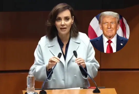 Lilly Téllez envía mensaje a Trump y arremete contra Sheinbaum