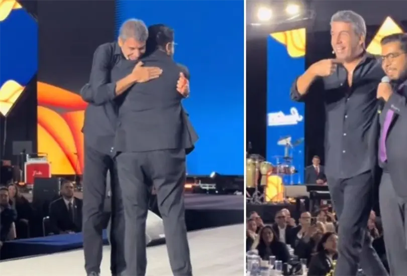 El&iacute;as Ayub y Paco el de las empanadas