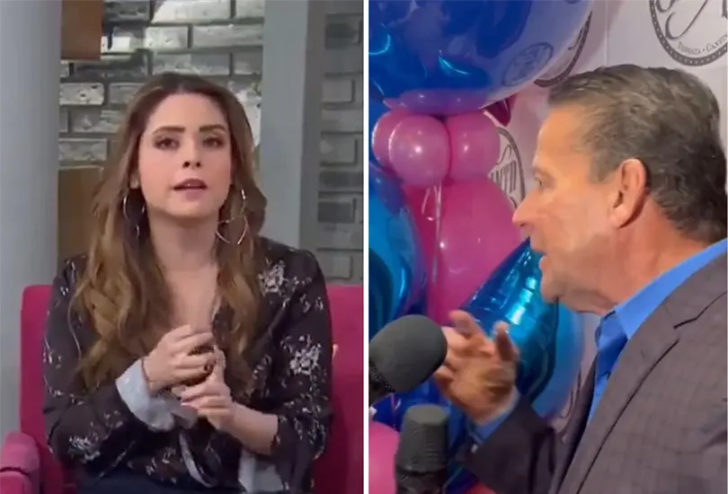 Alfredo Adame arremeti&oacute; contra Maryfer Centeno.