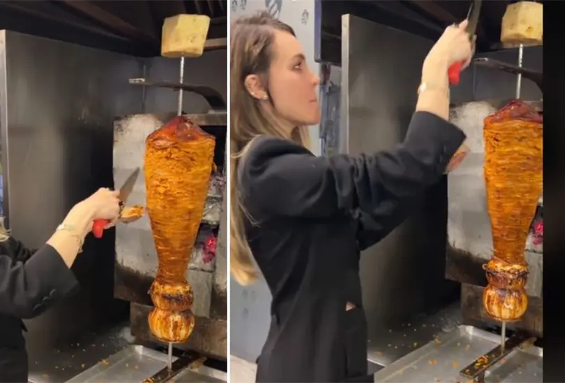 Belinda en taquer&iacute;a