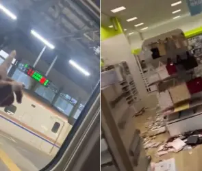 Imágenes impactantes del terremoto que sacudió Japón este 26 de noviembre