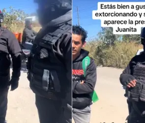 Piensen lo que están haciendo: Alcaldesa electa de Cuautitlán sorprende a policías extorsionando a moticiclista
