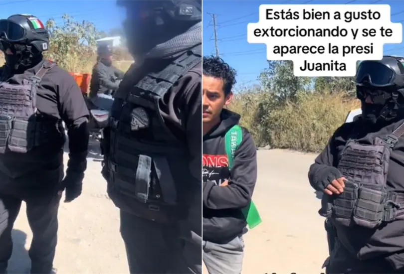 Ambos elementos quisieron defenderse ante la situaci&oacute;n