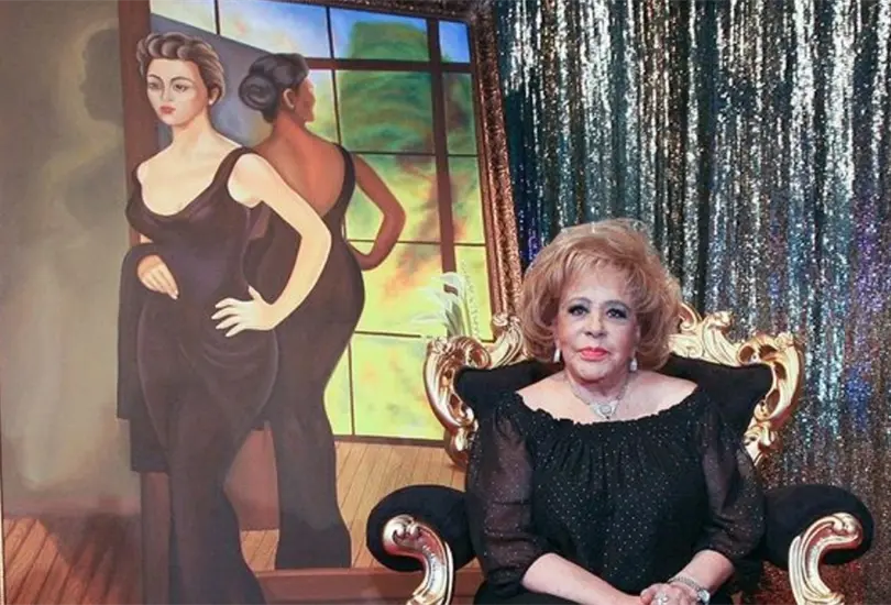 Cuadro de Silvia Pinal