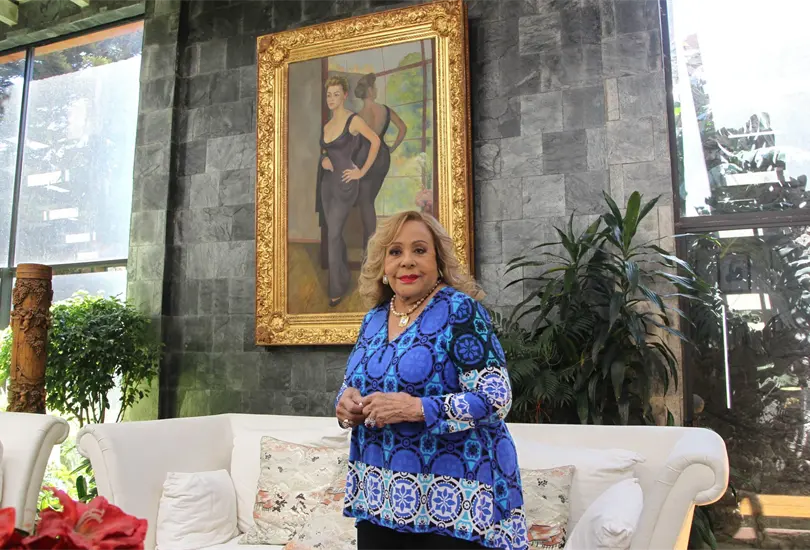 As&iacute; es la lujosa mansi&oacute;n de Silvia Pinal