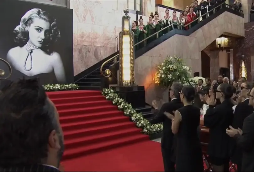 El &uacute;ltimo adi&oacute;s a la Diva del Cine de Oro mexicano.