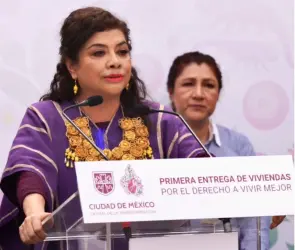 Clara Brugada entregó 89 viviendas y 10 mil mdp invertidos para 2025