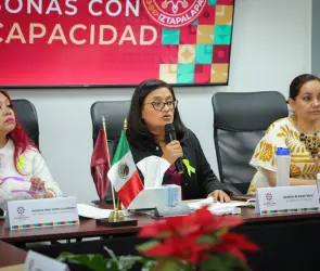 Aleida Alavez impulsa la inclusi&oacute;n con el Consejo de Personas con Discapacidad