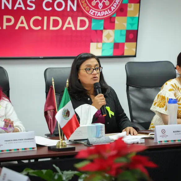 Aleida Alavez impulsa la inclusión con el Consejo de Personas con Discapacidad