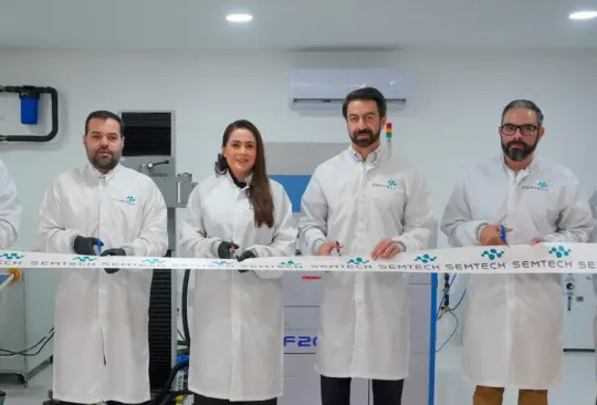 Así fue la inauguración del laboratorio.