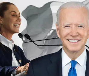 Biden agradece a Sheinbaum por decomiso hist&oacute;rico de fentanilo en M&eacute;xico