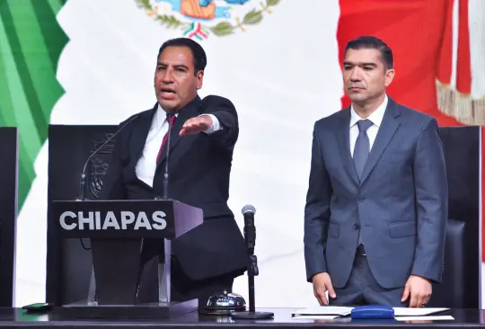 Eduardo Ramírez Aguilar asumió la gubernatura de Chiapas