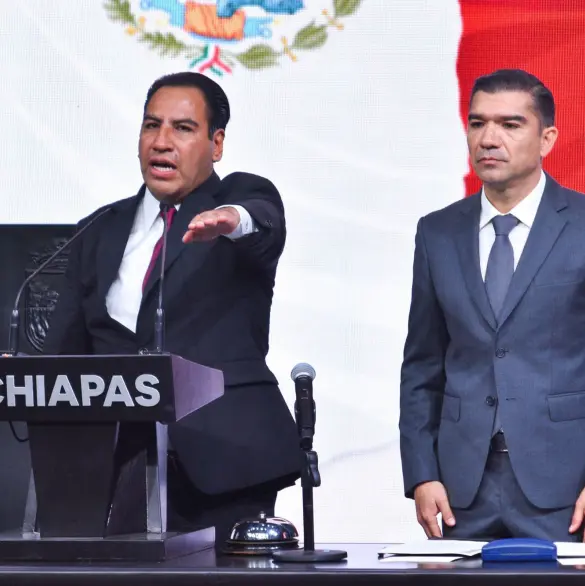 Eduardo Ramírez toma protesta como gobernador de Chiapas: "Con el pueblo todo, sin el pueblo nada"