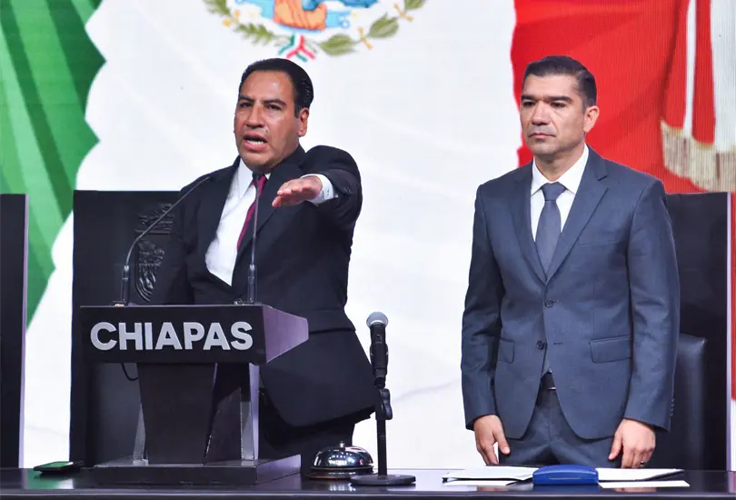 Eduardo Ramírez Aguilar asumió la gubernatura de Chiapas Eduardo Ramírez Aguilar asumió la gubernatura de Chiapas