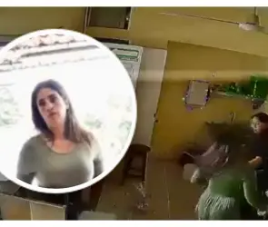 Clienta golpea brutalmente a empleada de taquería por un taco