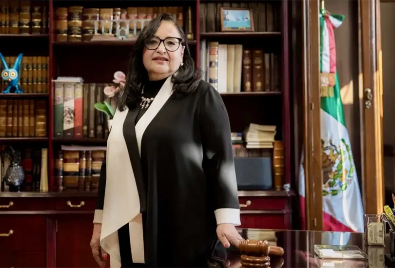 Norma Pi&ntilde;a se lanza contra la reforma judicial