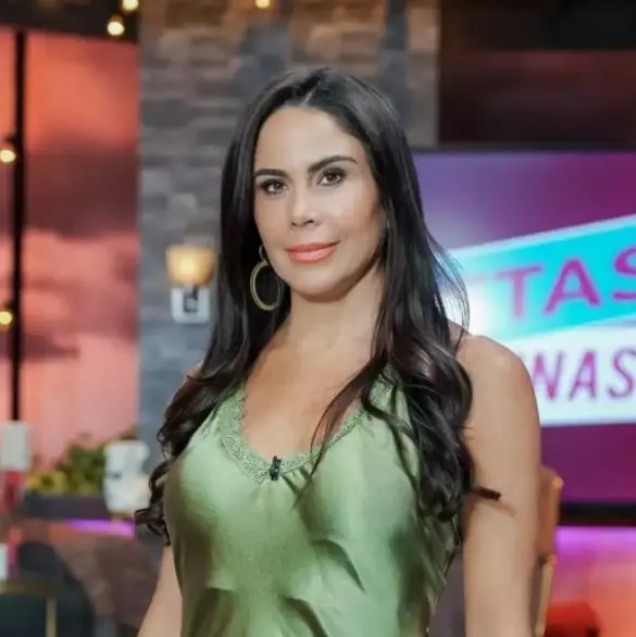 Así lucía Paola Rojas al inicio de su carrera