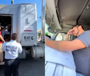 Trailero entra en crisis y pide no ser despedido tras sufrir accidente