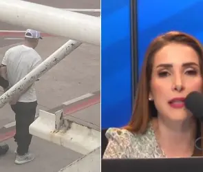 Estamos huyendo: esposa del hombre que secuestró avión de Volaris rompe el silencio