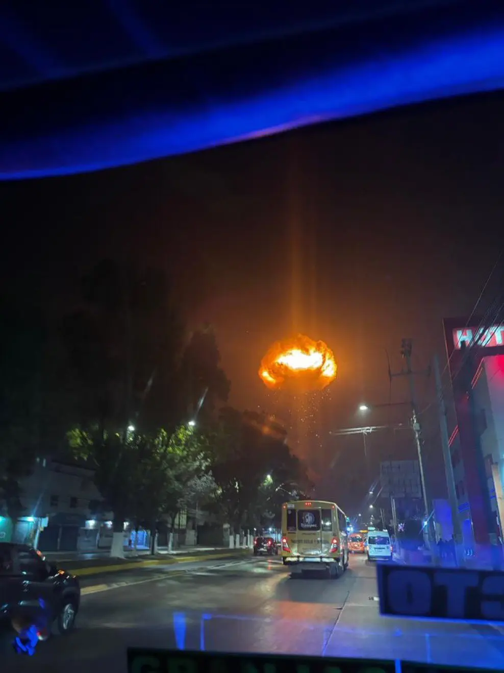 Así de impactante se vio la explosión Especial