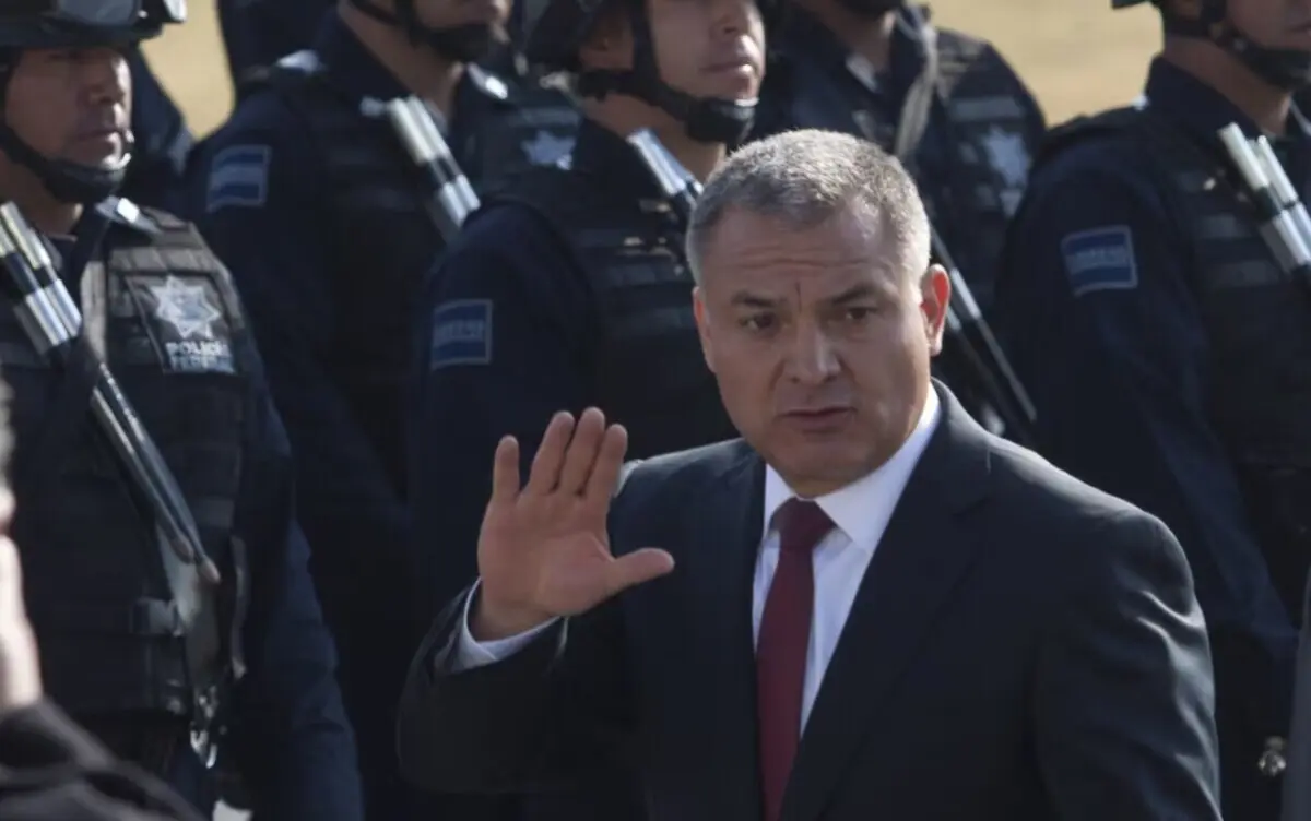 García Luna se desempeñó como Secretario de Seguridad Pública de Felipe Calderón. Especial.
