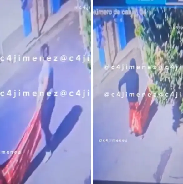 Terror en la CDMX: Captan a mujer arrastrando cuerpo de su esposo con ayuda de su ex