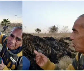 Don Ignacio caminó con las cenizas de su esposa hasta la Basílica de Guadalupe