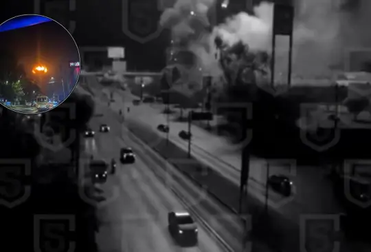 Cámaras del Estado de México captaron la explosión Cámaras del Estado de México captaron la explosión