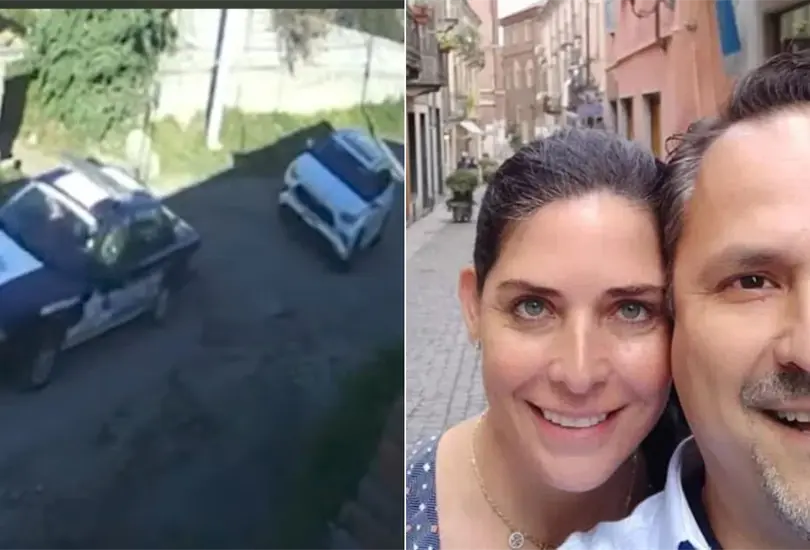 Una patrulla apareci&oacute; escoltando la camioneta de la jueza
