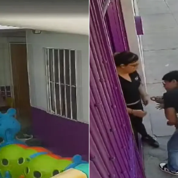 Joven estudiante se convulsiona en el patio y su profesora no hace nada