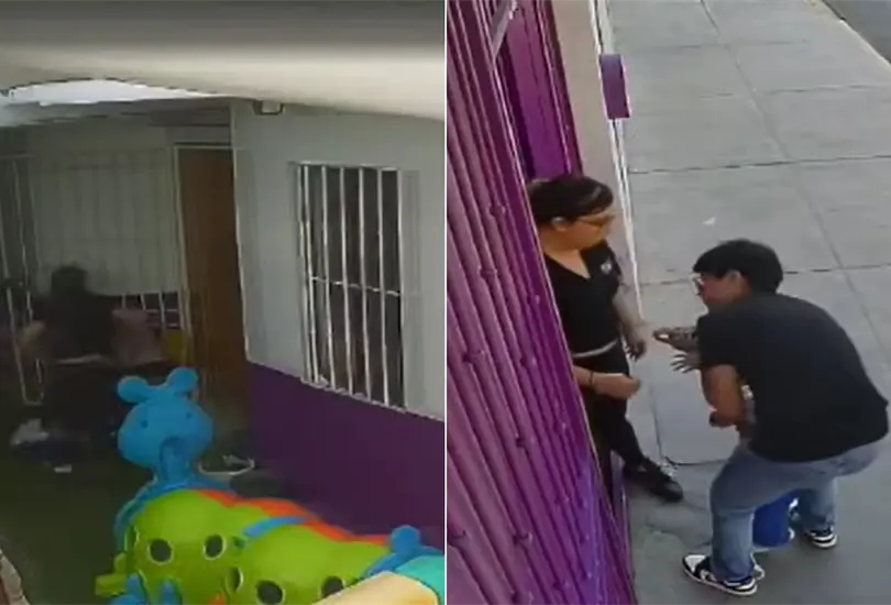 Un familiar de la estudiante se dio cuenta de la situaci&oacute;n e inmediatamente pidi&oacute; ayuda