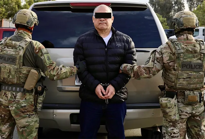 Revelan las primeras im&aacute;genes de Osiel C&aacute;rdenas, "El Mata Amigos", en M&eacute;xico