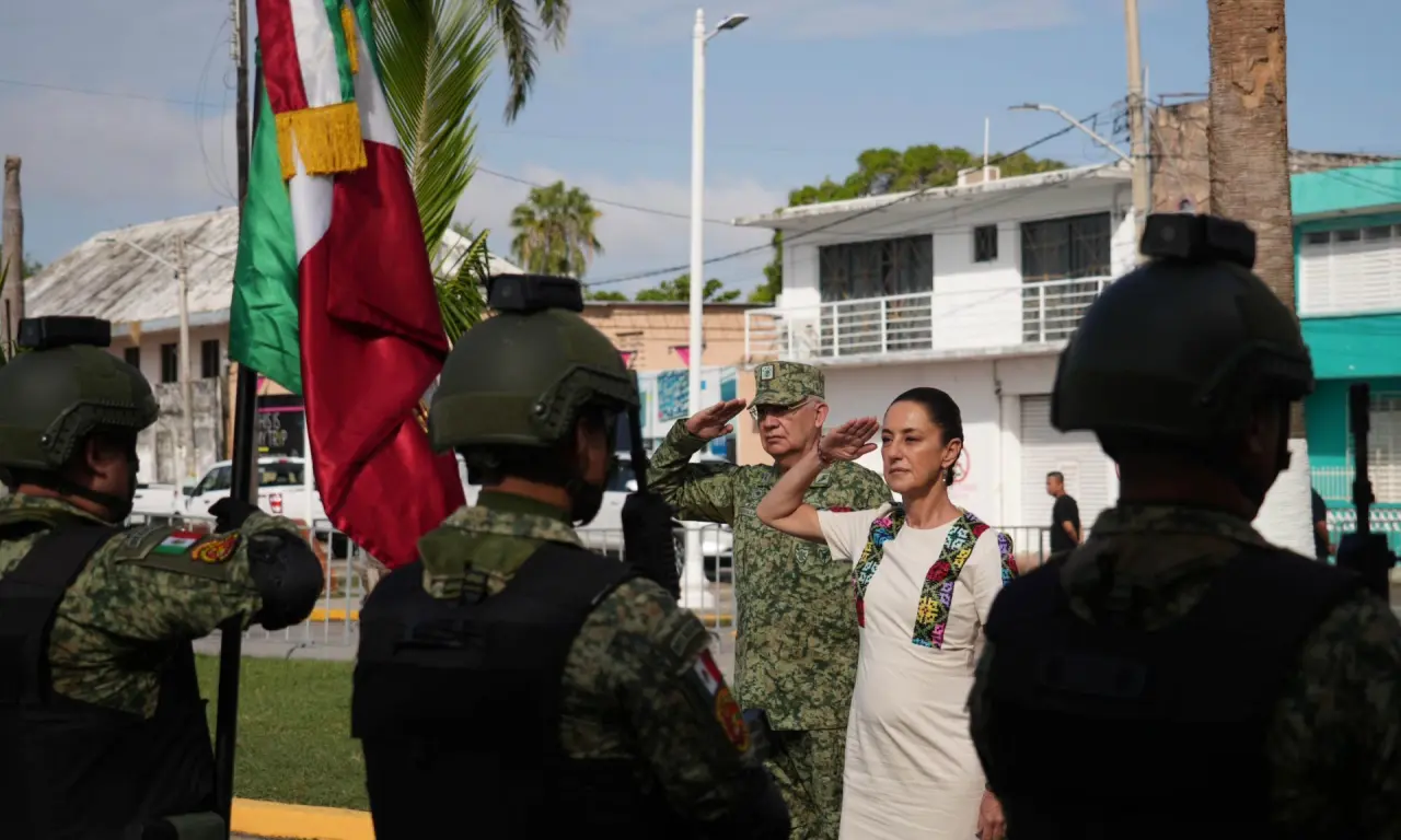  Claudia Sheinbaum, presidenta de México. 