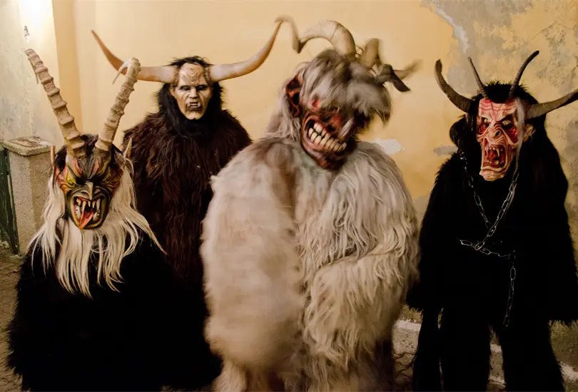 &iquest;Qui&eacute;n es Krampus? El demonio que castiga a los malos en Navidad