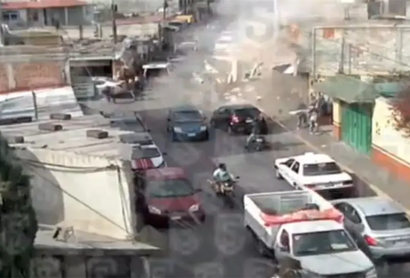 La explosi&oacute;n ocurri&oacute; a plena luz del d&iacute;a