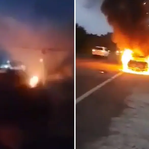 Arde Villahermosa: las imágenes impactantes del motín en el penal y toma de calles