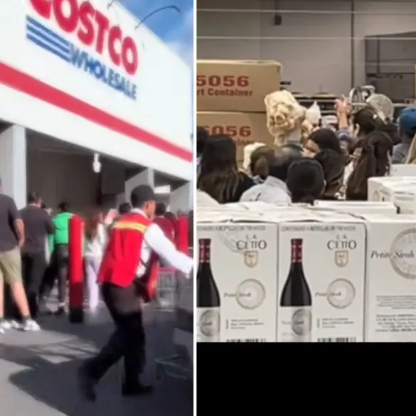 Ya no cabemos: Reportan largas filas y caos para comprar en Costco