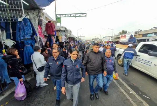 Alessandra Rojo de la Vega lidera operativo contra comercio irregular