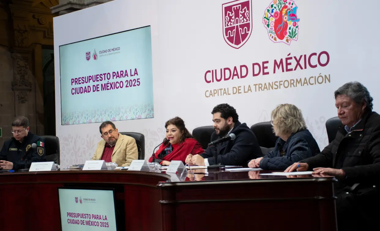 Desglose del Presupuesto 2025 de CDMX: Clara Brugada destaca inversión en movilidad. Especial
