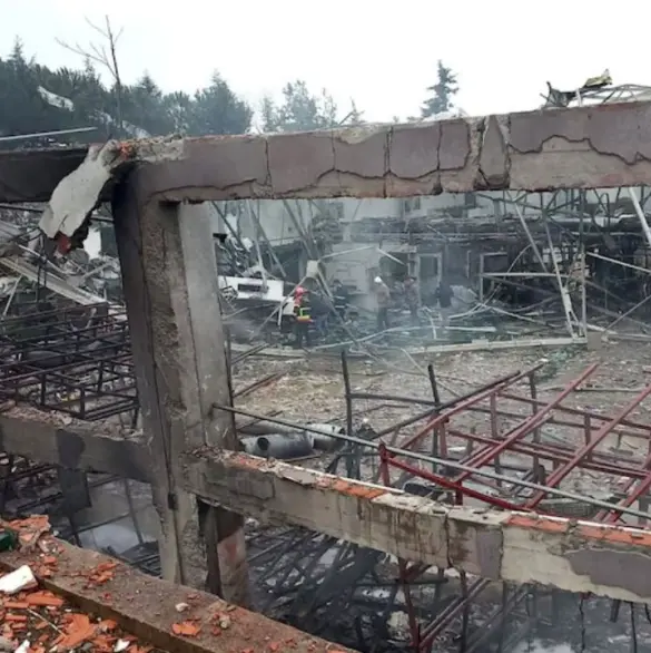 El momento en el que explota fabrica de armas; deja 11 muertos a horas de la Navidad