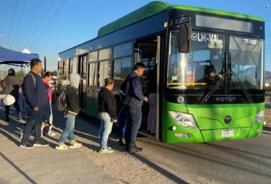 El operativo de seguridad se realiza en conjunto entre la Policía Estatal, la Guardia Nacional y el Ejército Mexicano.