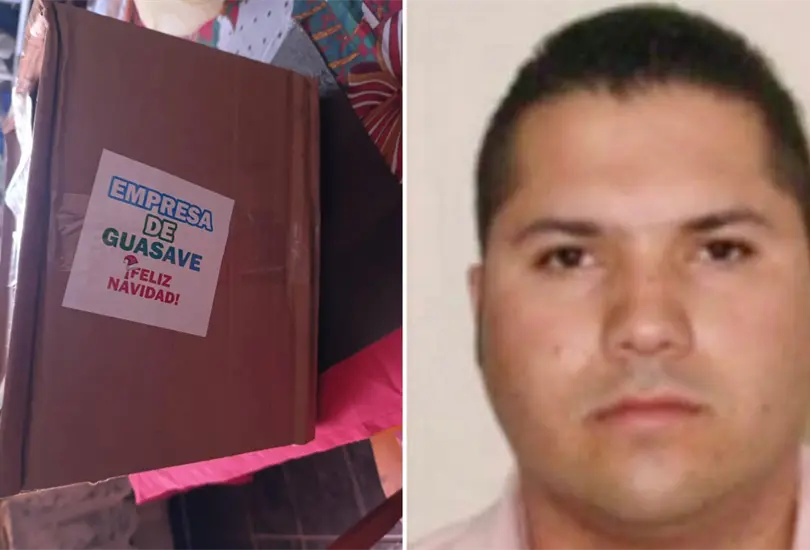 Chapo Isidro regala despensas y juguetes en Los Mochis, Sinaloa