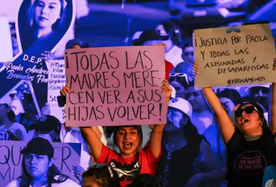 Las mujeres denuncian
