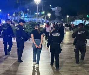 Detienen a Melanie Barragán, la joven golpeada por su novio en Tamaulipas