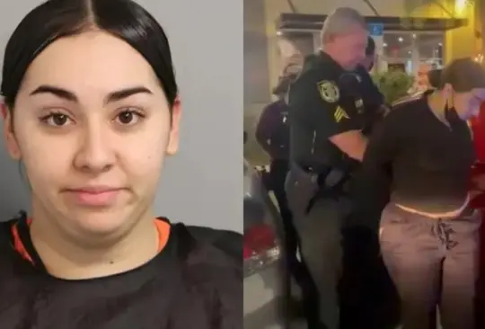 Brianna Alvelo fue detenida en Florida por apuñalar a una cliente que le dio poca propina.