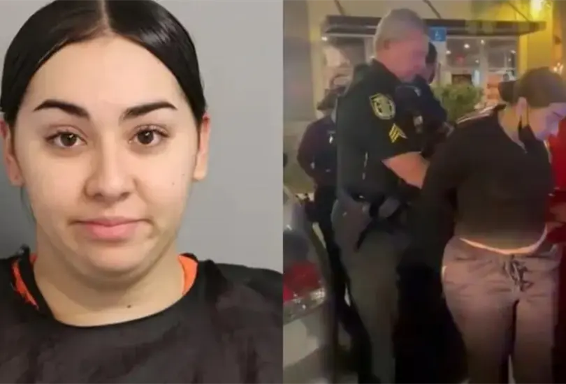 Brianna Alvelo fue detenida en Florida por apu&ntilde;alar a una cliente que le dio poca propina.