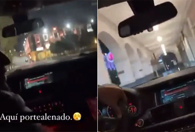 Los j&oacute;venes pasaron la zona de los Portales ri&eacute;ndose
